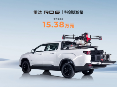 新能源创新，雷达 RD6 科创版助力无人机行业腾飞！
