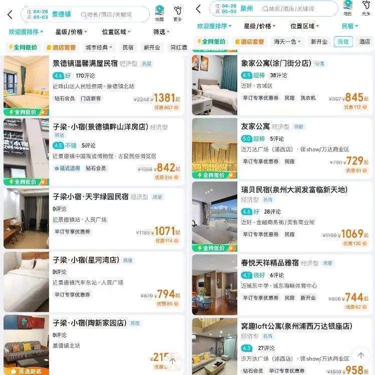 民宿集体毁约涨价：三年不开张、开张吃三年的趁火打劫